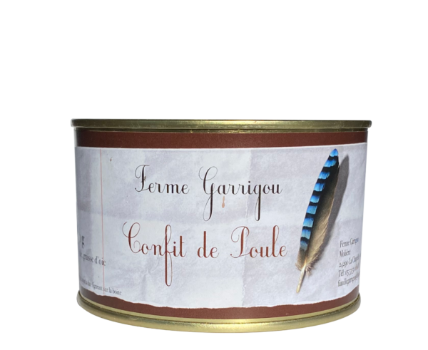 Confit de poule demi-boîte